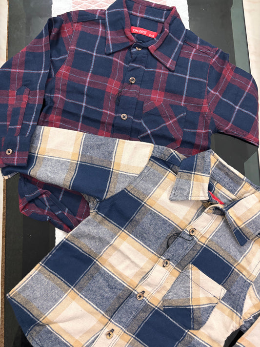 Check Heritage Cotton Boys’ Shirt