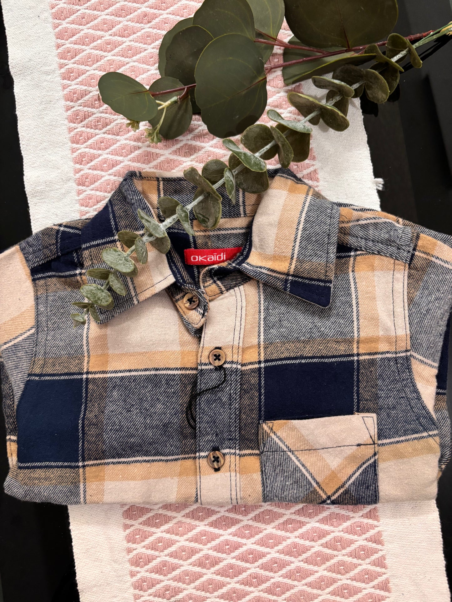 Check Heritage Cotton Boys’ Shirt