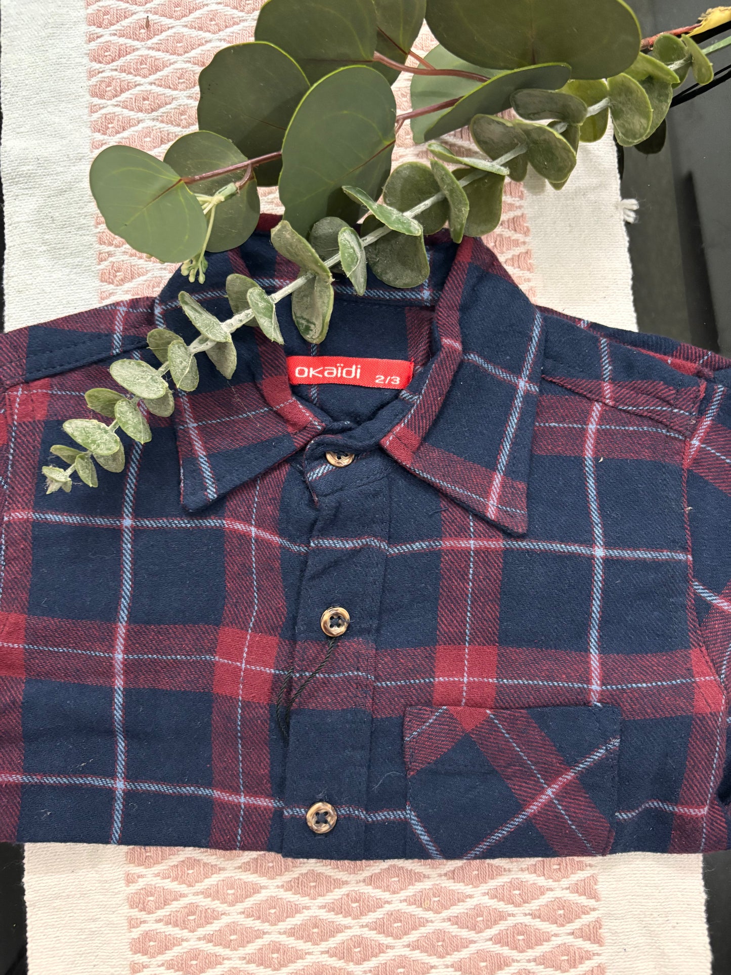 Check Heritage Cotton Boys’ Shirt
