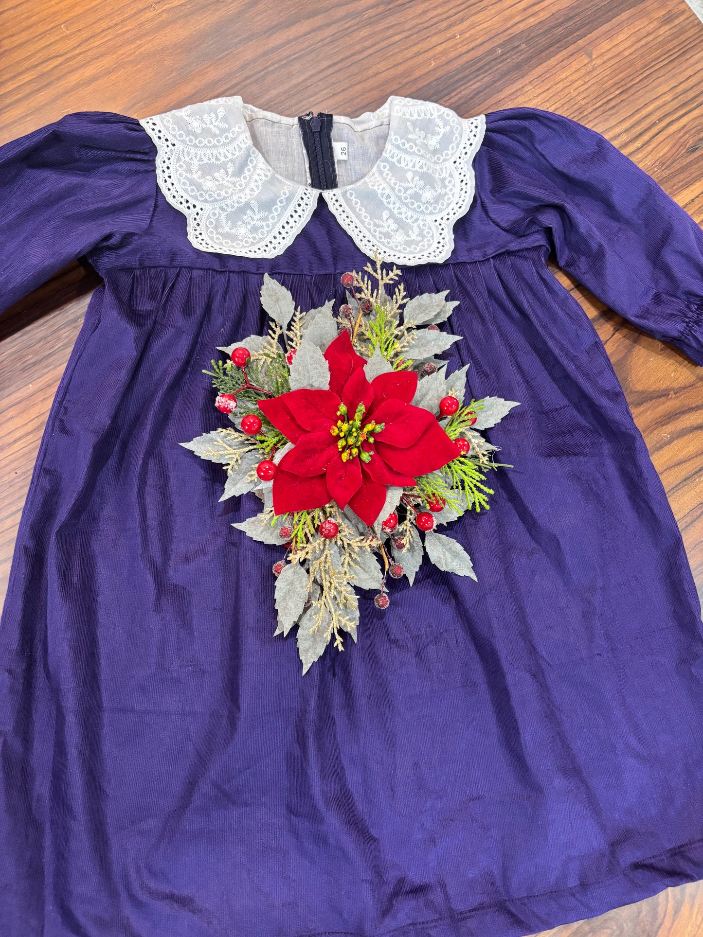 velvet corduroy dress