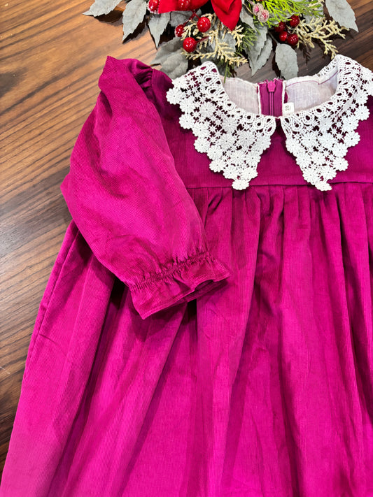 vintage corduroy dress